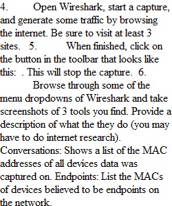 Week 1 Packet Analysis